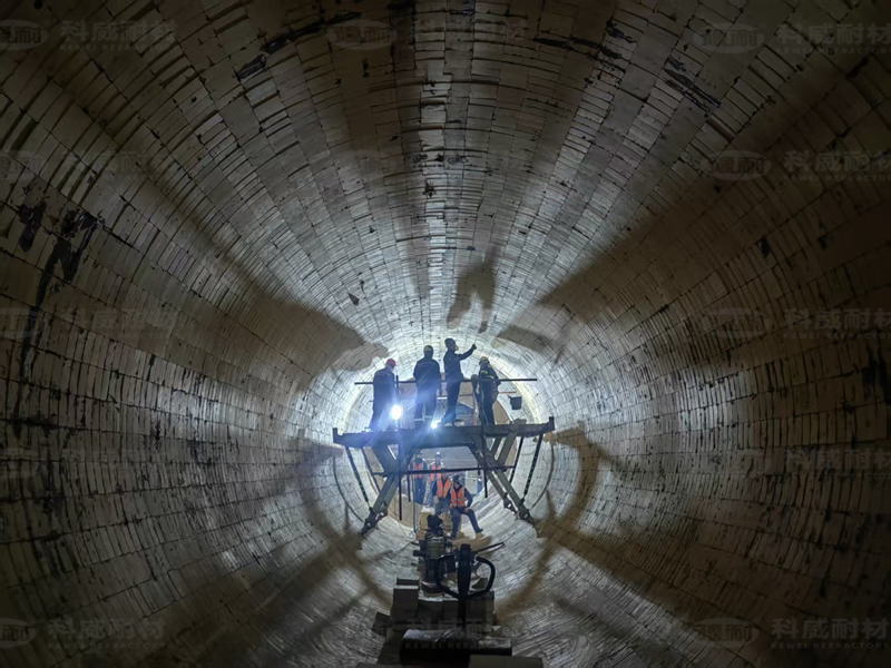 Ø5m×70m石灰回转窑炉衬修复施工项目